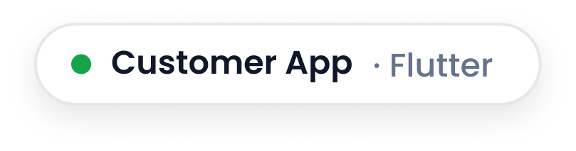 Customer App — Flutter